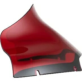 KLOCK WERKS KWW-01-0670 コロール フレア スポーツ ウインドシールド - 9 インチ - レッド - FLTR 15-23 KLOCK WERKS KWW-01-0670 Kolor Flare Sport Windshield- 9\