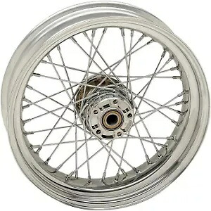 Drag Specialty 0204-0523 クローム 40 スポーク リア ホイール 17 x 4.5 08-17 FXD 用 Drag Specialties 0204-0523 Chrome 40 Spoke Rear Wheel 17 x 4.5 for 08-17 FXD 【並行輸入品】