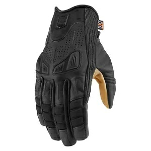 Icon AXYS レザー グローブ バイク ストリート ライディング用 返品無料 Icon AXYS Leather Gloves for Motorcycle Street Riding FREE RETURNS 【並行輸入品】