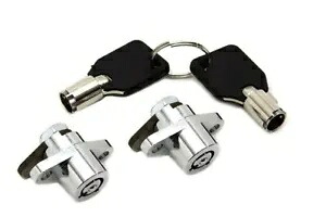 交換用サドルバッグロックセット キー付き ハーレー OEM サドルバッグ 93-13 Replacement Saddlebag Lock Set w/ Keys Harley OEM Saddlebags 93-13 【並行輸入品】