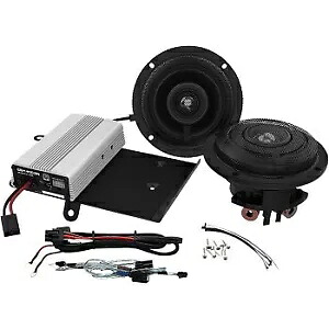 Wild Boar Audio WBASG KIT.2R 400 ワット アンプ/スピーカー キット 14-21 ハーレー ウルトラ用 Wild Boar Audio WBASG KIT.2R 400 Watt Amp/Speaker Kit for 14-21 Harley Ultra 【並行輸入品】