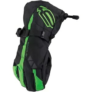 Arctiva メンズ ピボット グローブ - ブラック/グリーン サイズ M # 3340-1340 Arctiva Mens Pivot Gloves - Black/Green Size Medium # 3340-1340 【並行輸入品】