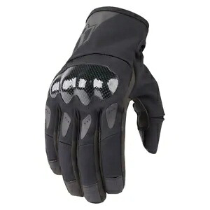 アイコン ストームホーク グローブ 防水 オートバイ ストリートライディング用 Icon Stormhawk Gloves Waterproof for Motorcycle Street Riding 【並行輸入品】
