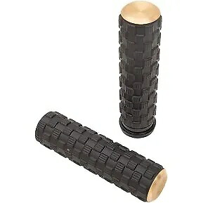 Arlen Ness 07-355 ハーレーエレクトロニック TBW 用真鍮 Air Trax ハンドグリップ Arlen Ness 07-355 Brass Air Trax Hand Grips for Harley Electronic TBW 【並行輸入品】