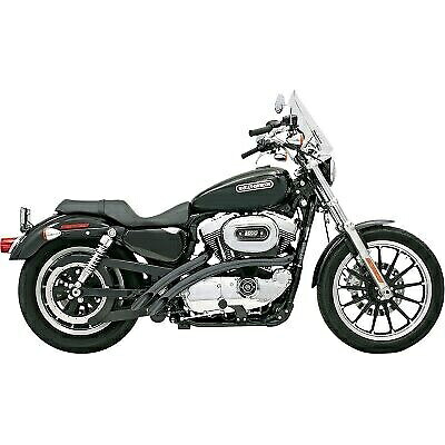 Bassani ブラック ラジアル スイーパー エキゾースト システム ハーレー XL スポーツスター 07-13 用 Bassani Black Radial Sweepers Exhaust System for Harley XL Sportster 07-13 【並行輸入品】