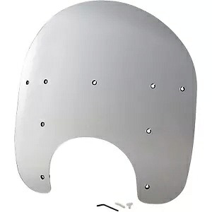 メンフィスシェード 交換用フロントガラス クリア 15インチ ハーレー FLHR ロードキング 94-21 Memphis Shades Replacement Windshield Clear 15\
