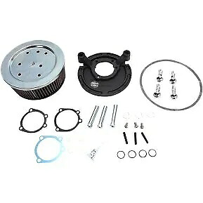 ARLEN NESS 18-447 ブラック ビッグ サッカー エア フィルター キット 09-22 ラウンド カバー付き ARLEN NESS 18-447 Black Big Sucker Air Filter Kit for 09-22 w/ Round Cover 【並行輸入品】