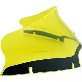 KLOCK WERKS KWW-01-0629 カラー フレア ウィンドシールド - 6 インチ イエロー アイス - FLTR 15-23 KLOCK WERKS KWW-01-0629 Kolor Flare Windshield- 6\