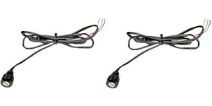 CUSTOM DYNAMICS CD-BOLT-AW-B ブラックアンバー/ホワイト LED ボルツ (ペア販売) CUSTOM DYNAMICS CD-BOLT-AW-B Black Amber/White LED Boltz (Sold in pairs) 【並行輸入品】