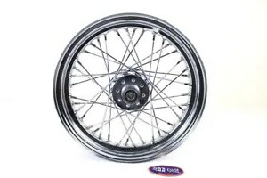 V-Twin 52-0172 16インチ x 3.00インチ クローム 40 スポーク リア スポーク ホイール スポーツスター 57-78 用 V-Twin 52-0172 16\