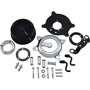 VANCE & HINES 70375 クローム VO2 ローグ エア インテーク キット 08-16 ツーリング用 VANCE & HINES 70375 Chrome VO2 Rogue Air Intake Kit for 08-16 Touring 【並行輸入品】