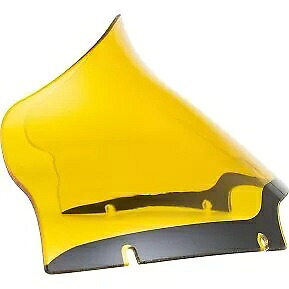 KLOCK WERKS KWW-01-0669 カラー フレア スポーツ ウインドシールド - 9 インチ - イエロー - FLTR 15-23 KLOCK WERKS KWW-01-0669 Kolor Flare Sport Windshield- 9\