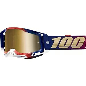 100% Racecraft 2 ゴーグルユナイテッド ミラーレンズ付き ATV UTV オフロードモトクロスライディング 100% Racecraft 2 Goggles United w/ Mirror Lens ATV UTV Offroad Motocross Riding 【並行輸入品】