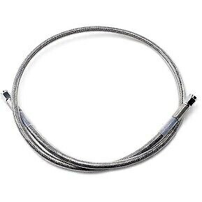 DRAG SPECIALTIES DS098836 ユニバーサル ブレーキ ライン - クリア コー??ティング - 36 インチ DRAG SPECIALTIES DS098836 Universal Brake Line- Clear Coated - 36\