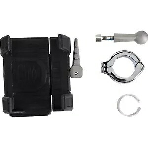 Ciro スマートフォン/GPS ハンドルバー マウントホルダー、充電器なし、クローム仕上げ 50312 Ciro Smart Phone/GPS Handlebar MountHolder without Charger, Chrome Finish 50312 【並行輸入品】