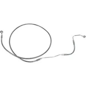 Drag Specialty 1741-2931 +10 インチ延長長ステンレススチール ブレーキ ライン キット Drag Specialties 1741-2931 +10\