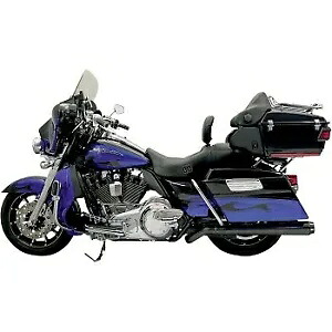 Bassani ブラック オプション疑似左側マフラー B4 2-into-1 システム 09-20 用 Bassani Black Optional Pseudo Left Side Muffler for B4 2-into-1 System 09-20 【並行輸入品】