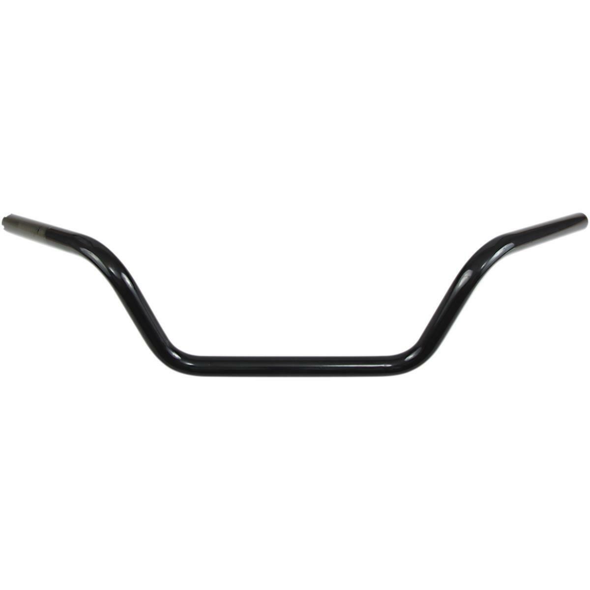 ドラッグスペシャリティーズ - 0601-4186 - 1インチ。バックホーン ロー ハンドルバー、ブラック Drag Specialties - 0601-4186 - 1in. Buckhorn Low Handlebar, Black 【並行輸入品】