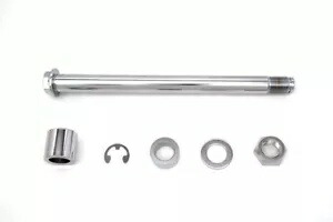 V-Twin 44-0801 スポーツスター 08-22 用クローム リア アクスル キット V-Twin 44-0801 Chrome Rear Axle Kit for Sportster 08-22 【並行輸入品】