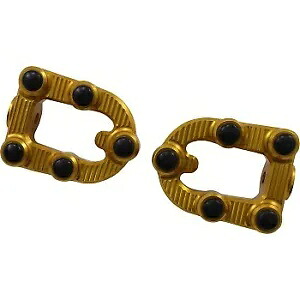 ARLEN NESS 07-935 ゴールド MX ドライバー フットペグ - マウントは別売りです ARLEN NESS 07-935 Gold MX Driver Footpegs - MOUNTS SOLD SEPARATELY 【並行輸入品】