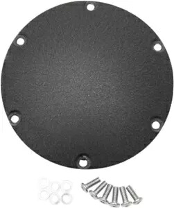 Drag Specialty 1107-0441 ブラック リンクル ダービー カバー ハーレー スポーツスター 04-22用 Drag Specialties 1107-0441 Black Wrinkle Derby Cover for Harley Sportster 04-22 【並行輸入品】