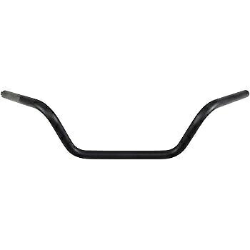 Drag Specialites 0601-4187 フラット ブラック 1 インチ バックホーン/ロー ハンドルバー ハーレー用 Drag Specialites 0601-4187 Flat Black 1\