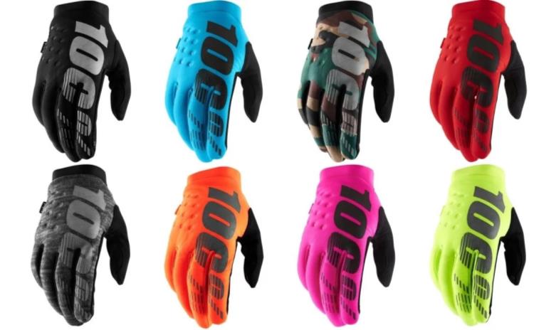 涼しい天候のオフロードモトクロスダートバイクライディング用の 100% ブリスカーグローブ 100% Brisker Gloves for Cool Weather Offroad Motocross Dirt Bike Riding 【並行輸入品】