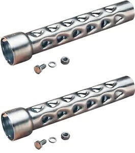 ハーレー 1-3/4 インチ ドラッグ パイプ & カスタム アプリケーション用バッフル セット ペアで販売 Baffle SET for Harley 1-3/4\