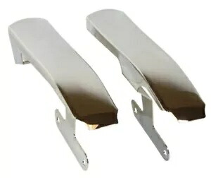 ハーレー ロードキング & FLHT 09-13 用クロームフェンダー/サドルバッグフィラーパネル Chrome Fender/Saddlebag Filler Panels for Harley Road King & FLHT 09-13 【並行輸入品】