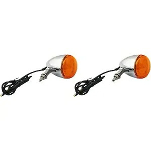 カスタムダイナミクスクローム ProBEAM ユニバーサル LED ブレットベゼルウインカー Custom Dynamics Chrome ProBEAM Universal LED Bullet Bezel Turn Signals 【並行輸入品】