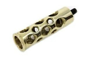 真鍮スイスチーズホールシフターシフトレバーペグfハーレーソフテイルスポーツスターダイナ Brass Swiss Cheese Holes Shifter Shift Lever Peg f Harley Softail Sportster Dyna 【並行輸入品】