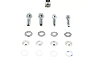 V-Twin 35-0126 クロームブリーザーボルトセット Harley Evo Twin Cam & Sportster 用 V-Twin 35-0126 Chrome Breather Bolt Set for Harley Evo Twin Cam & Sportster 【並行輸入品】