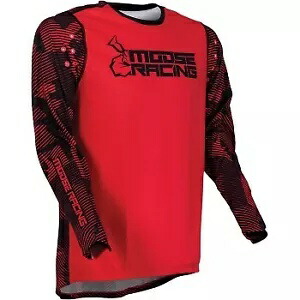Moose Racing アグロイド ジャージ モトクロス - メンズ レッド/ブラック サイズ 2XL # 2910-6402 Moose Racing Agroid Jersey Motocross - Men\'s Red/Black Size 2XL # 2910-6402 【並行輸入品】