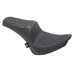 ドラッグスペシャリティーズ 0802-1360 プレデターIII シート シルバー ダブルダイヤモンドステッチ Drag Specialties 0802-1360 Predator III Seat Silver Double Diamond Stitch 【並行輸入品】