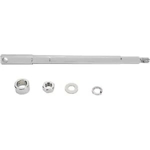 Drag Specialty DS-223033 クローム フロント アクスル キット FXST 84-99 ツーリング 84-98 用 Drag Specialties DS-223033 Chrome Front Axle Kit for FXST 84-99 Touring 84-98 【並行輸入品】