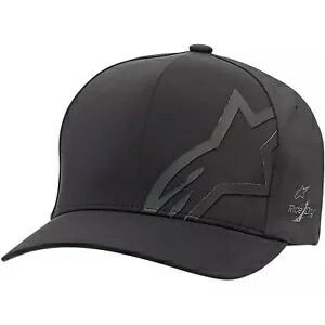 アルパインスターズ デルタ ハット - コープ シフト ブラック フレックスフィット 大人用 サイズ S/M Alpinestars Delta Hat - Corp Shift Black Flexfit Adult Size S/M 【並行輸入品】