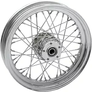 Drag Specialty 0204-0424 クローム 40 スポーク リア ホイール 16 x 3 '02-'07 ツーリング用 Drag Specialties 0204-0424 Chrome 40 Spoke Rear Wheel 16 x 3 for '02-'07 Touring 【並行輸入品】