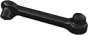 Ciro 73051 グロスブラック エンジンスタビライザーリンクカバー ハーレーツーリング 09-22用 Ciro 73051 Gloss Black Engine Stabilizer Link Cover for Harley Touring 09-22 【並行輸入品】