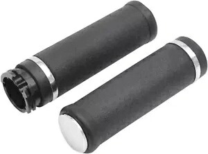 1インチ ハーレーダビッドソン ソフテイル ダイナ スポーツスター用 クロム & ラバー サンダンス ハンド グリップ Chrome & Rubber Sundance Hand Grips fr 1\