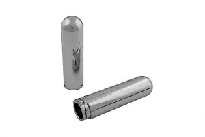 V-Twin 28-0582 ハーレーケーブルオプスロットル用クロームファットスタイルハンドグリップセット V-Twin 28-0582 Chrome Fat Style Hand Grip Set for Harley Cable Op Throttle 【並行輸入品】