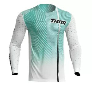 トール プライム ジャージ - テック ホワイト/ティール メンズ サイズ L # 2910-7034 Thor Prime Jersey - Tech White/Teal Men\'s Size Large # 2910-7034 【並行輸入品】