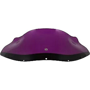 KLOCK WERKS KWW-02-0617 カラー フレア ウィンドシールド - 9 インチ - パープル - FXRP KLOCK WERKS KWW-02-0617 Kolor Flare Windshield- 9\