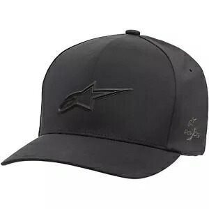 アルパインスターズ デルタ ハット - エイジレス ブラック フレックスフィット 大人用 サイズ S/M Alpinestars Delta Hat - Ageless Black Flexfit Adult Size S/M 【並行輸入品】