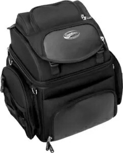 Saddlemen シーシーバー バックレスト バッグ BR1800 オートバイ荷物ユニバーサル新しい Saddlemen Sissy Bar Back Rest Bag BR1800 Motorcycle Luggage Universal New 【並行輸入品】