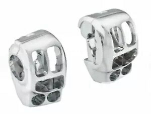 クローム ハンドルバー コントロール スイッチ ハウジング キット ハーレー ツーリング 14-21 用 Chrome Handlebar Control Switch Housing Kit for Harley Touring 14-21 【並行輸入品】