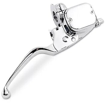Drag Specialty 0610-0250 クローム フロント ブレーキ マスター シリンダー 9/16 インチ ボア Drag Specialties 0610-0250 Chrome Front Brake Master Cylinder 9/16\