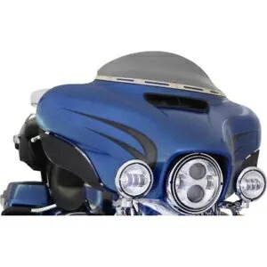 Klock Works フレア フロントガラス 5インチ ダークスモーク ハーレーダビッドソン FLHT 2014-23用 Klock Werks Flare Windshield 5\