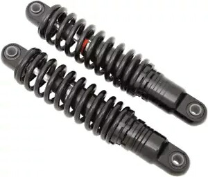 ブラック ショック 13 インチ 調整可能な車高リア サスペンション ハーレー スポーツスター 04-19 Black Shocks 13\