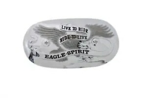 エアクリーナー オーバルインサート クローム イーグル スピリット Live to Ride Harley Sportster 66-03 Air Cleaner Oval Insert Chrome Eagle Spirit Live to Ride Harley Sportster 66-03 【並行輸入品】