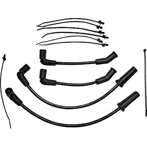 DRAG SPECIALTIES 2104-0407 17-23 ツーリング用スパークプラグワイヤー DRAG SPECIALTIES 2104-0407 Spark Plug Wires for 17-23 Touring 【並行輸入品】